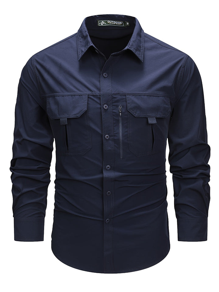 Duncan | Rugged Multi-Pocket Cargo Shirt