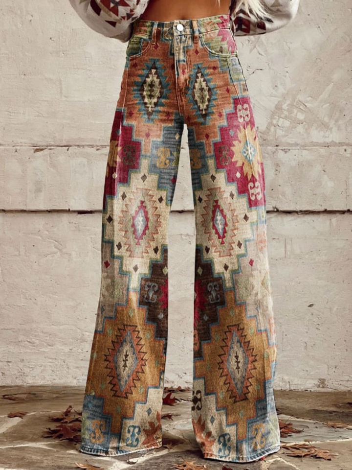 Leonora | Stylish Retro Elegant Trousers