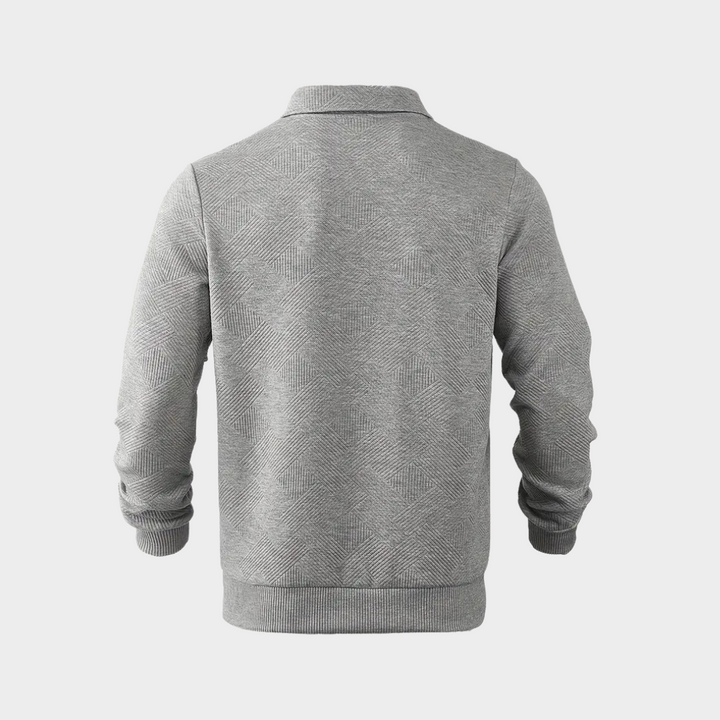 Hudson | Textured Half-Zip Pullover