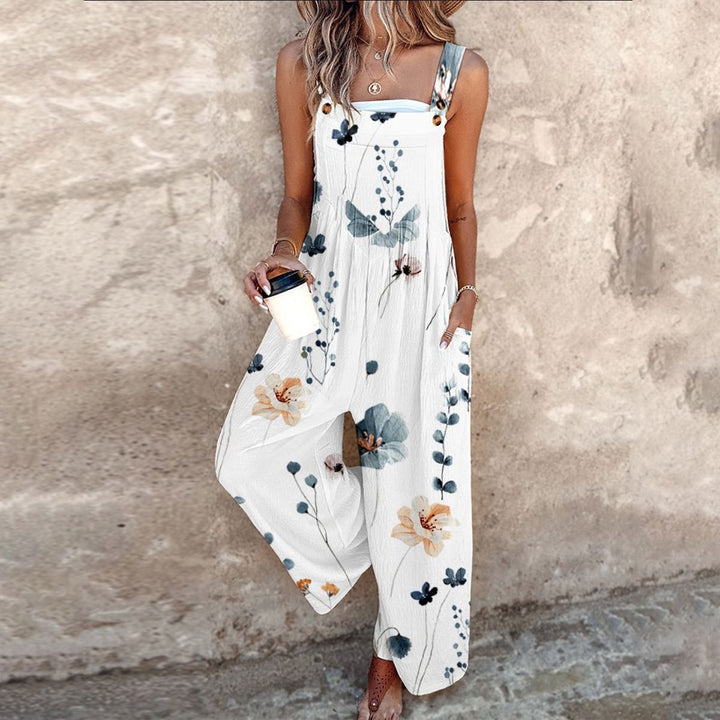 Marissa | Stylish Floral Wide Leg Jumpsuit