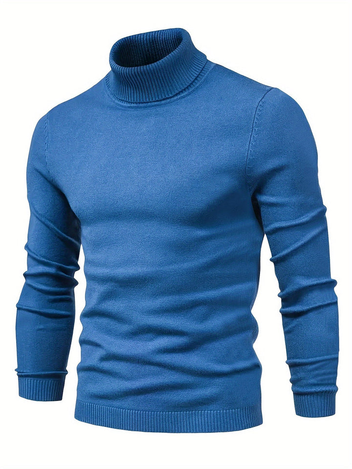 Malcolm | Classic Mock-Neck Jumper