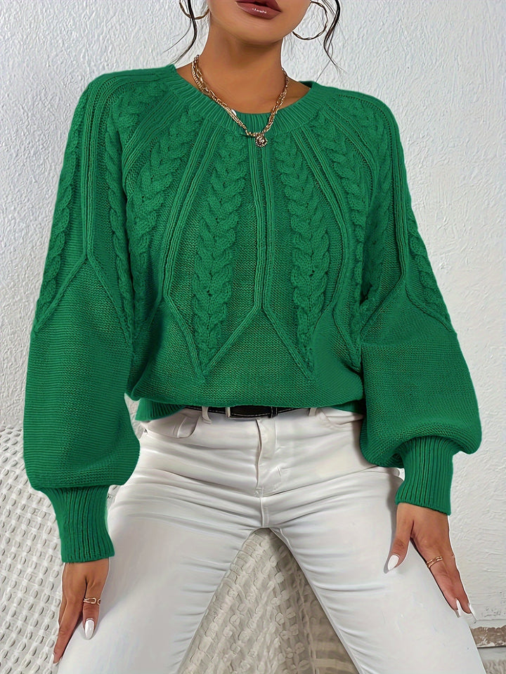 Eleanor | Relaxed Cable-Knit Jumper