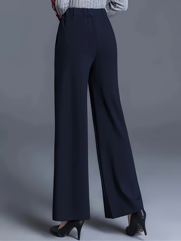 Claudia | High-Waisted Wide-Leg Trousers