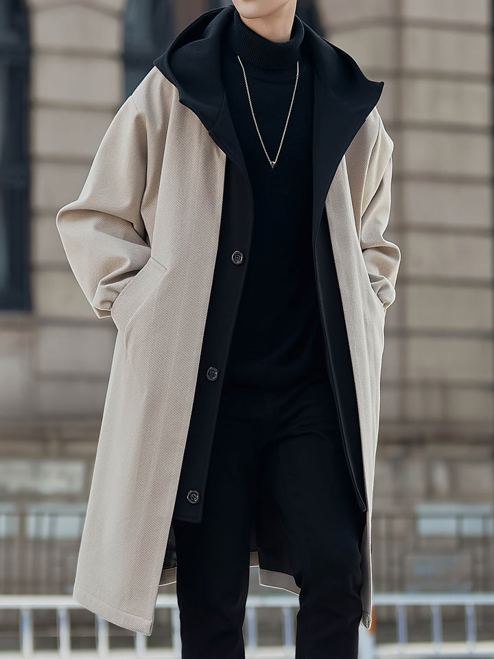 Harrison | Refined Hooded Longline Coat