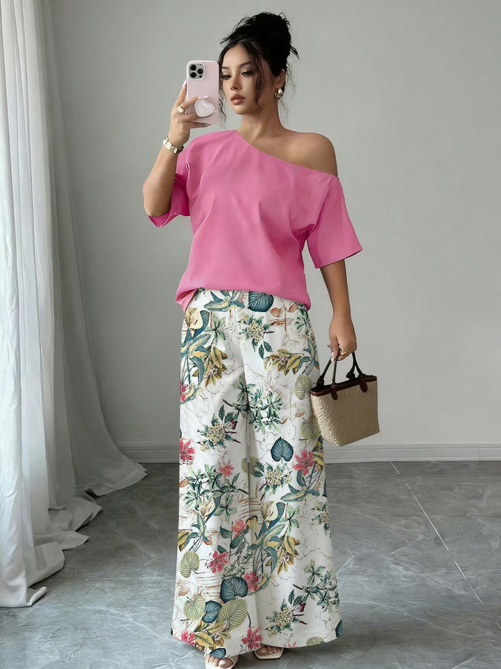 Estella | Off-Shoulder Two-Piece Set