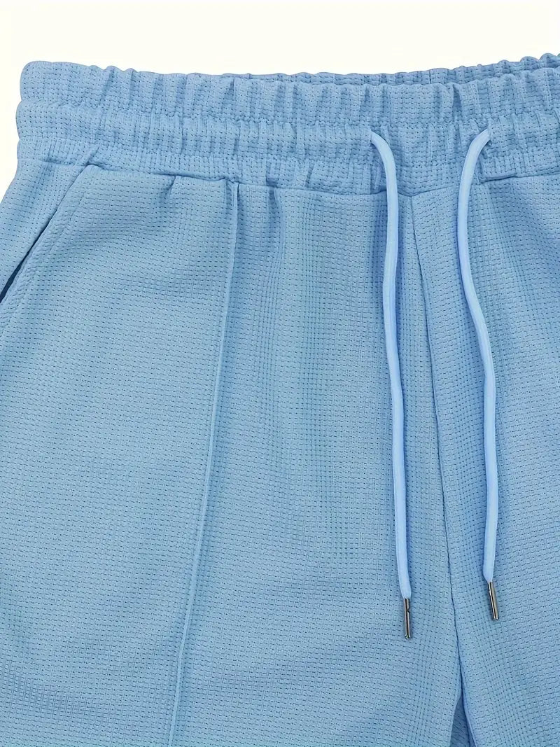 greyson | Classic Zipper Shirt and Short Set