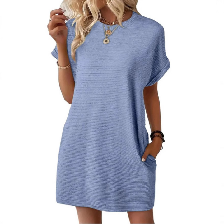 Ivanna | Casual Round Neck Summer Dress