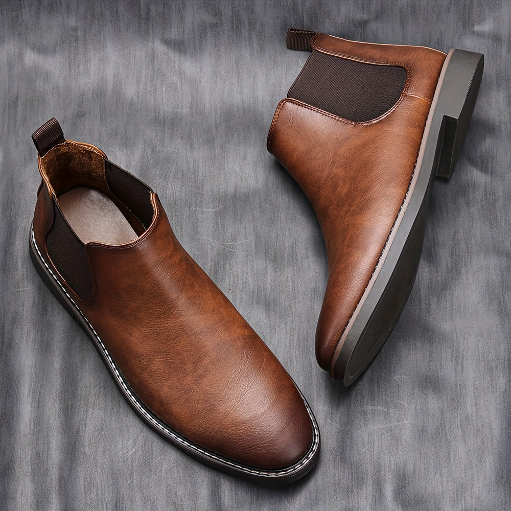 Nelson | Refined Slip-On Chelsea Boots