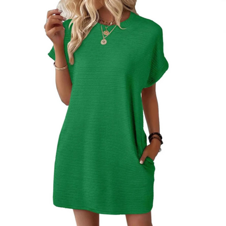 Ivanna | Casual Round Neck Summer Dress