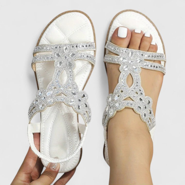 Rebecca | Elegant Orthopedic Beads Sandals