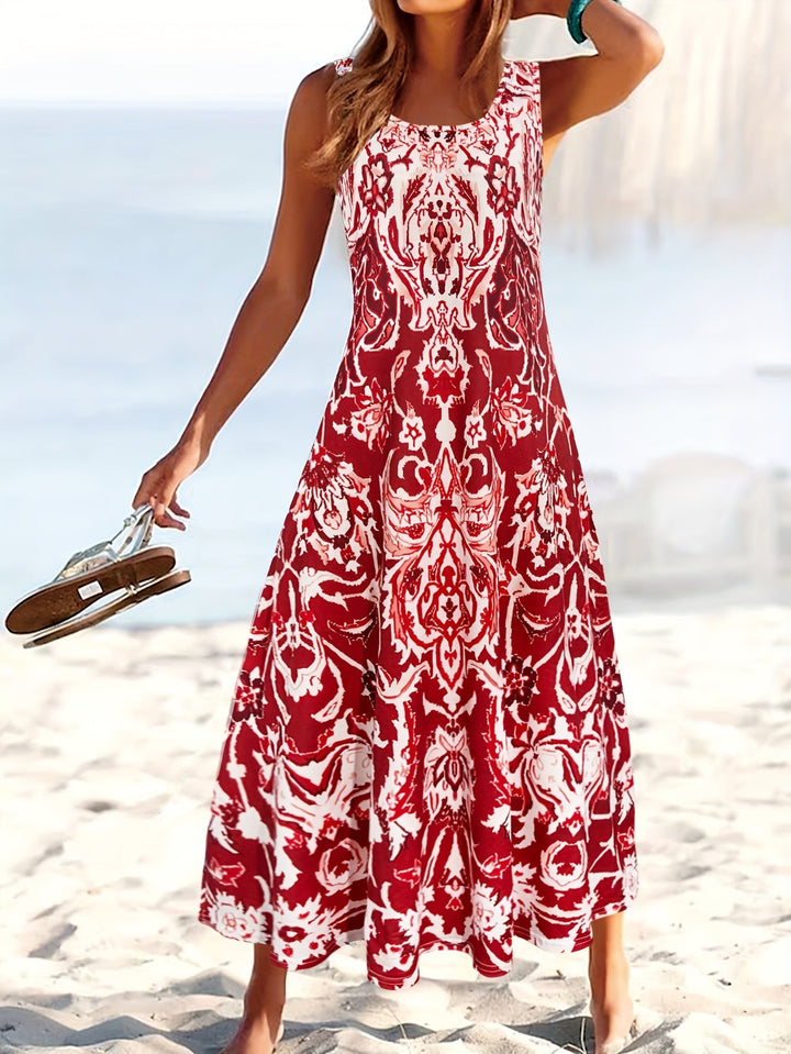 Odette | Flowing Floral Maxi Dress