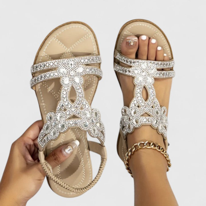 Rebecca | Elegant Orthopedic Beads Sandals