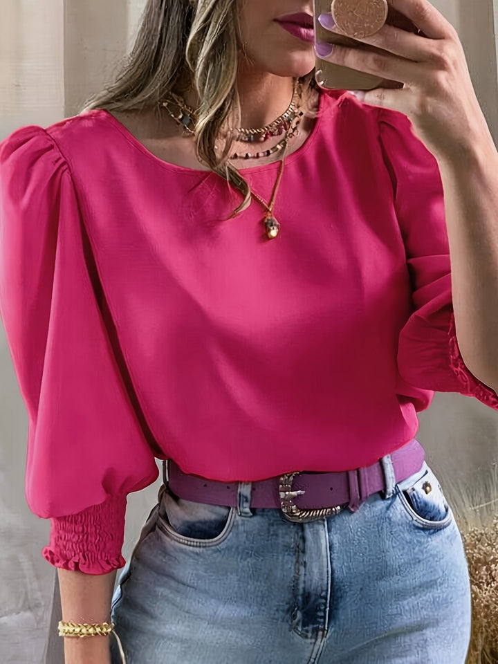 Ellen | Puff-Sleeve Blouse
