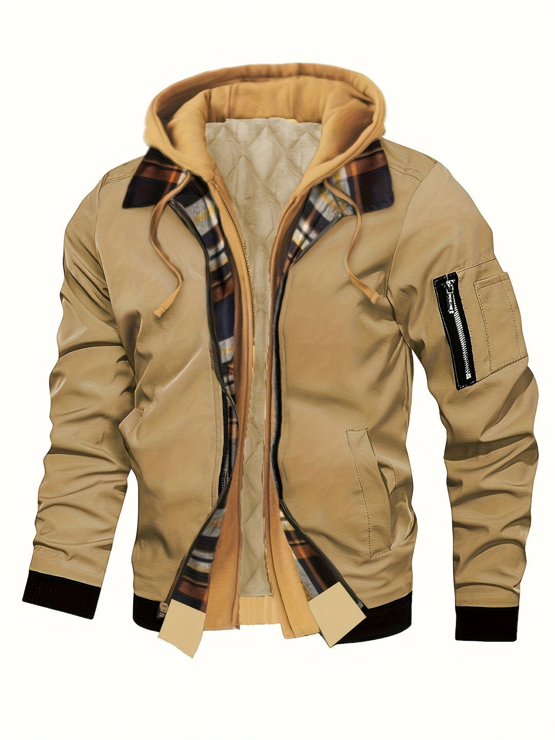 Bryson | Hooded Warm-Lined Zip Jacket