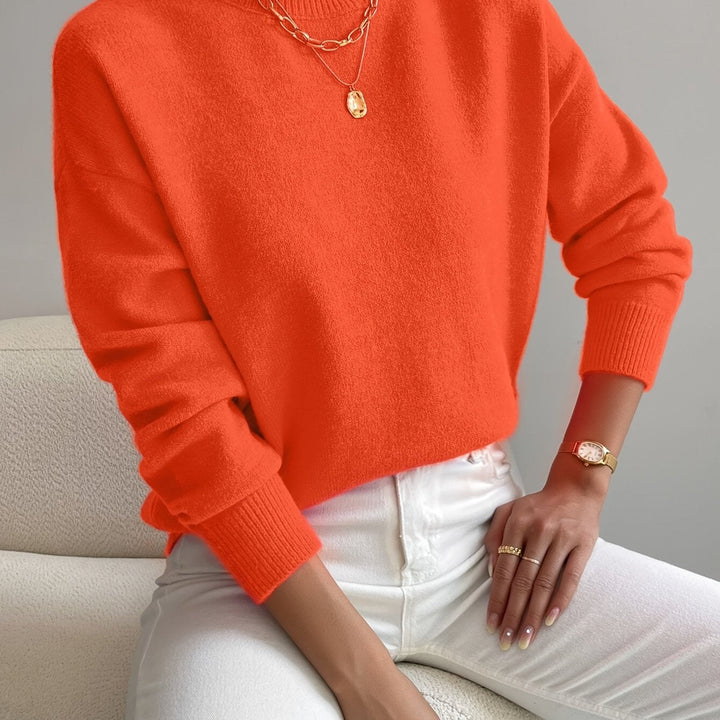 Lorelei | Refined Mock Neck Jumper