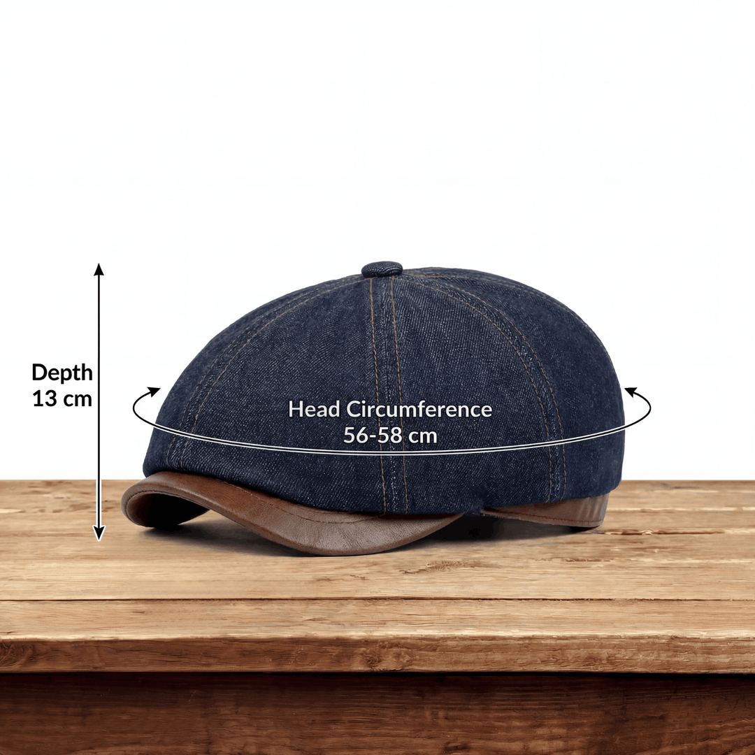 Miguel | Vintage Small Brim Cap