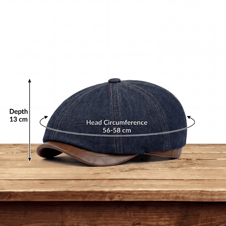 Miguel | Vintage Small Brim Cap