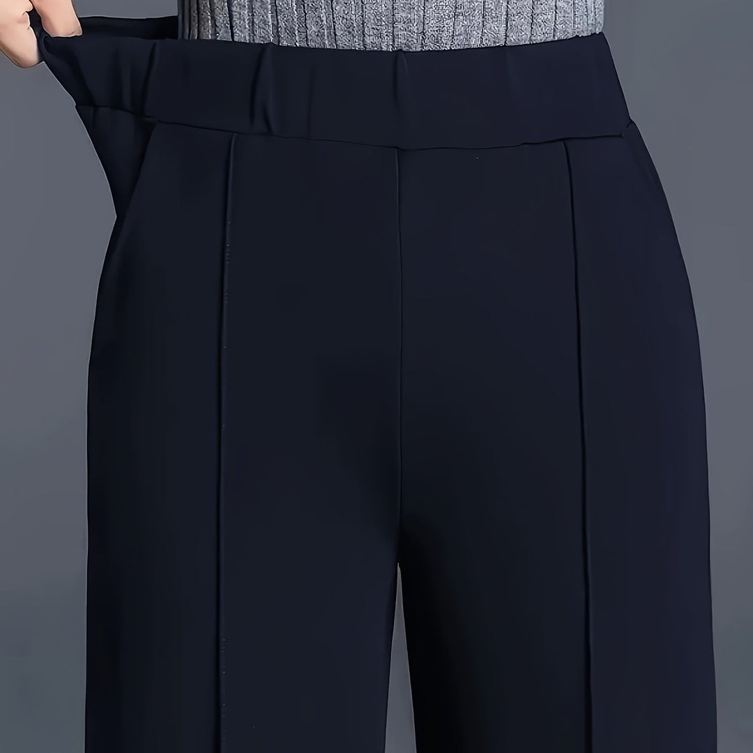 Josie | High-Waisted Wide-Leg Trousers