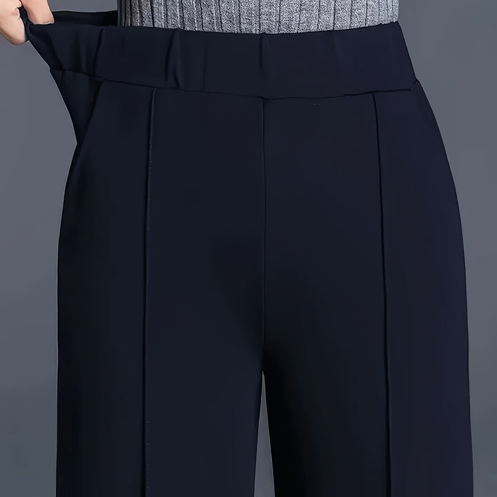 Claudia | High-Waisted Wide-Leg Trousers