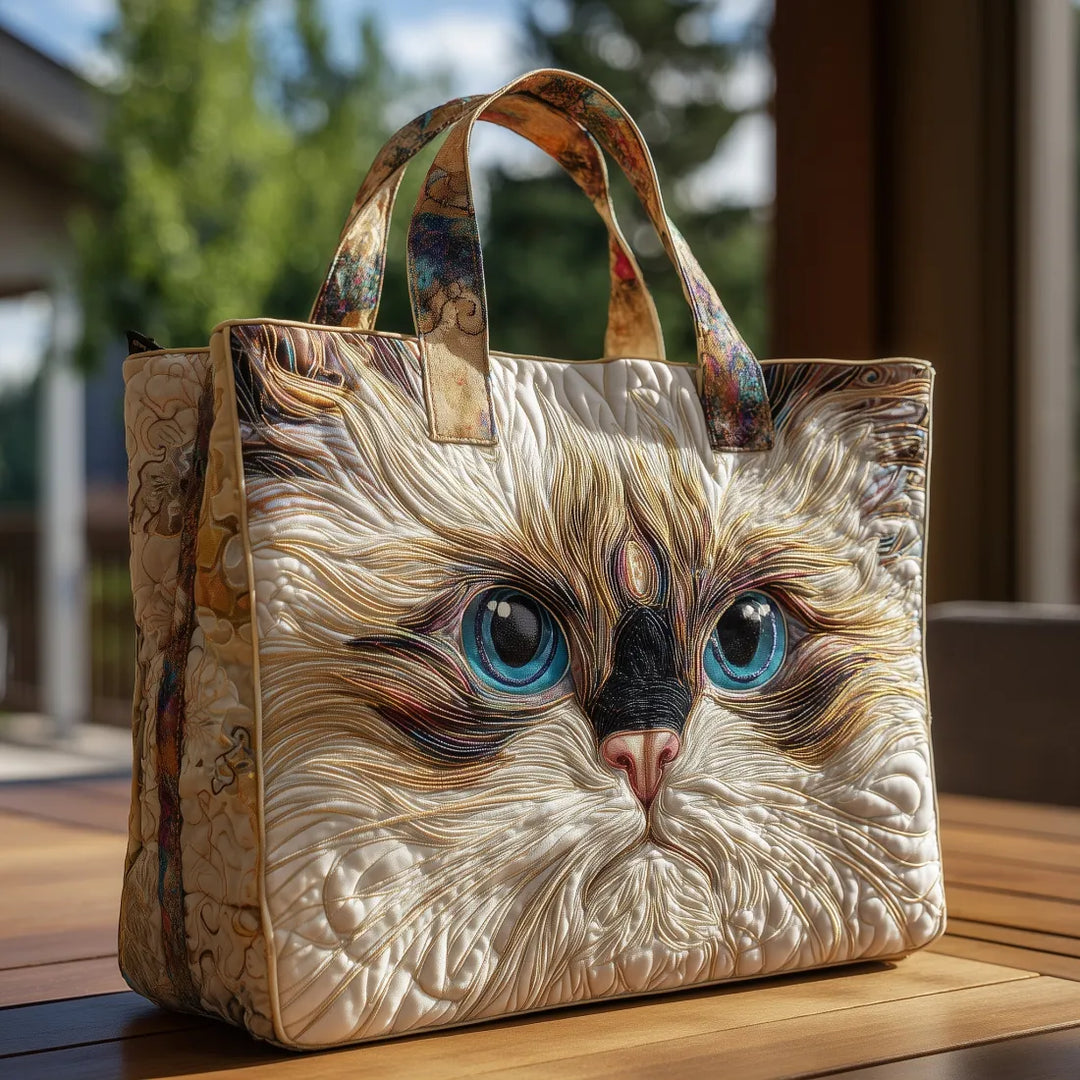 Rebecca | Classic Artistic Cat Tote Bag