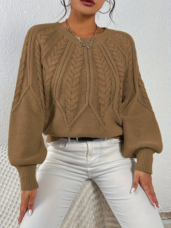 Eleanor | Relaxed Cable-Knit Jumper