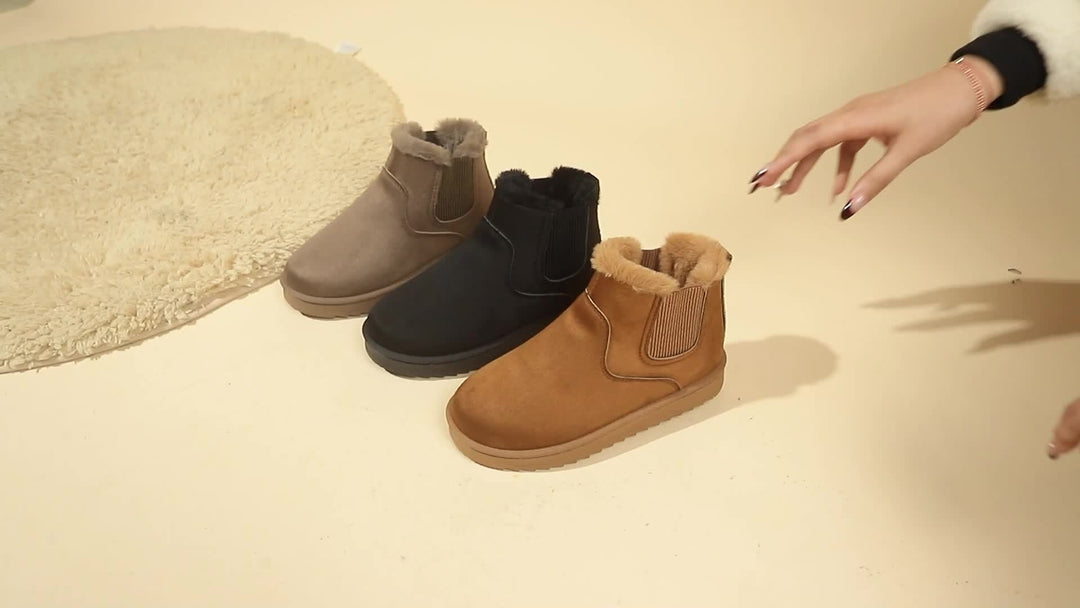 Adrienne | Cozy Platform Ankle Boots