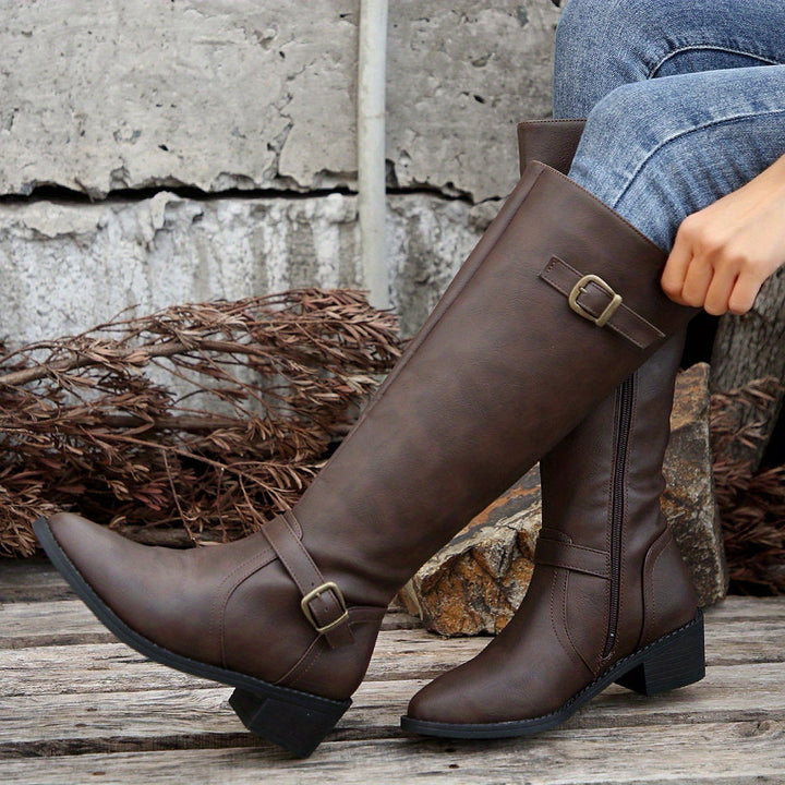 Naomi | Classic Riding Knee-High Boots