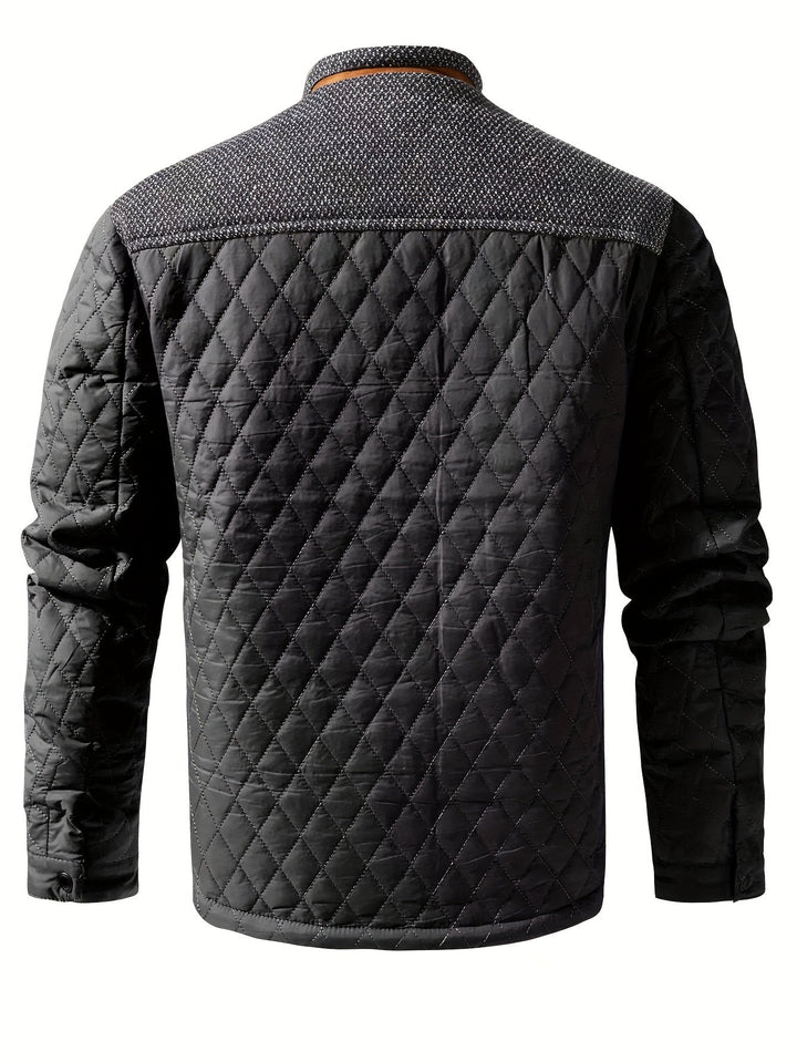 Gideon | Quilted Stand-Collar Jacket