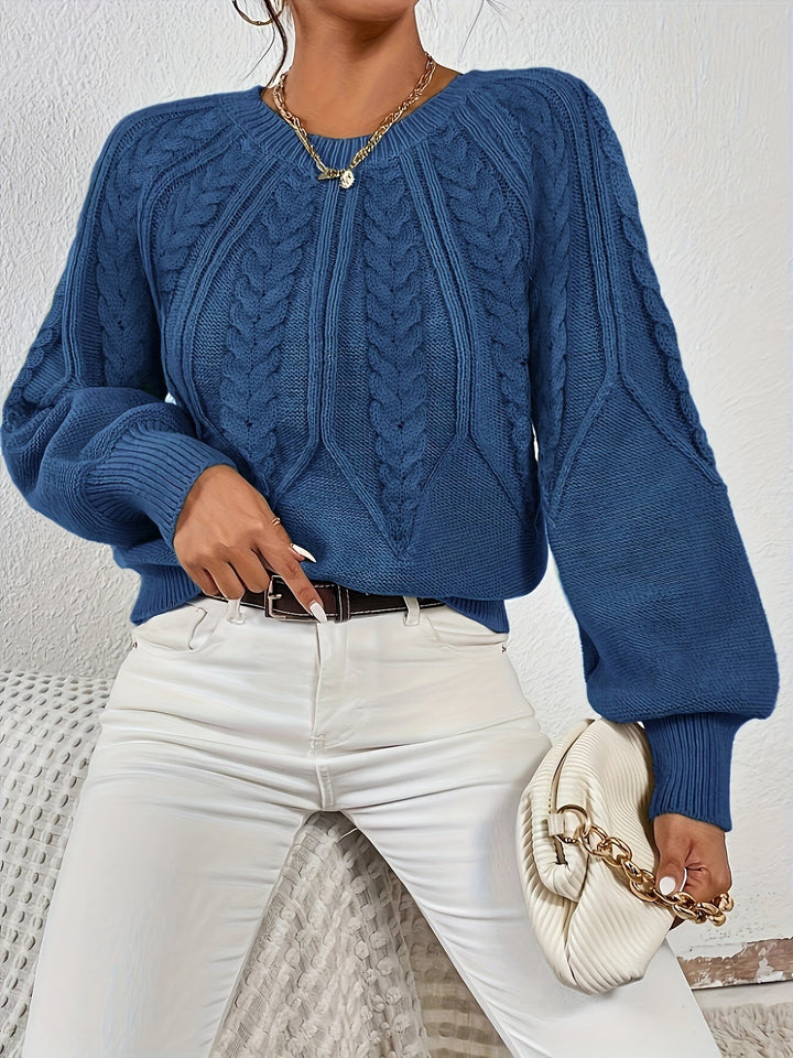 Eleanor | Relaxed Cable-Knit Jumper