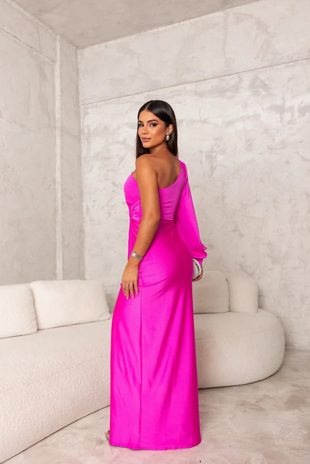 Samantha | One-Shoulder Evening Dress