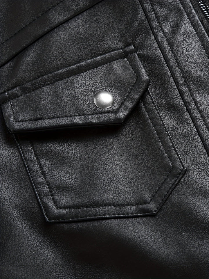 Maddox | Hooded Moto Jacket