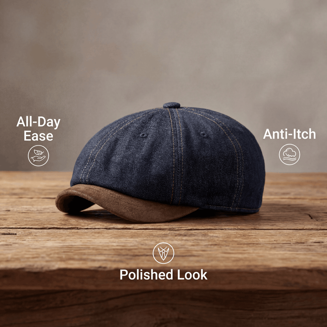 Miguel | Vintage Small Brim Cap