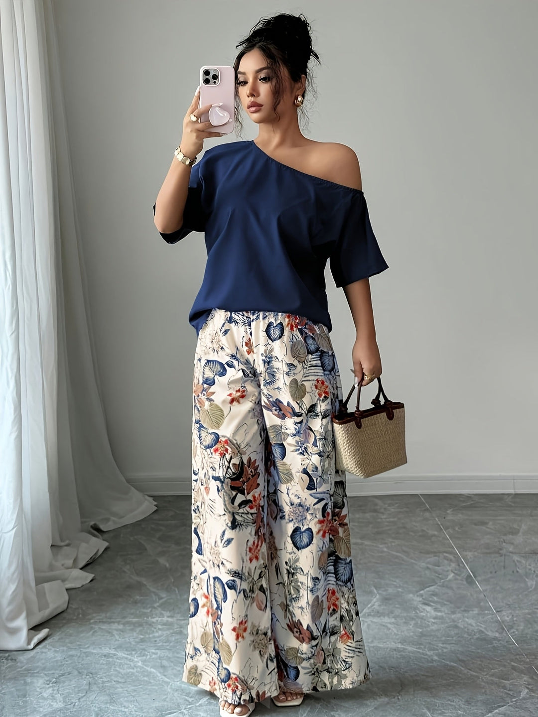 Estella | Off-Shoulder Two-Piece Set