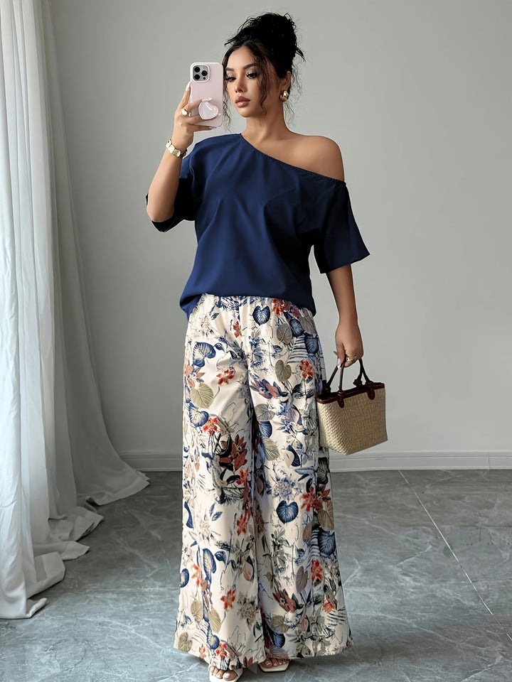 Estella | Off-Shoulder Two-Piece Set