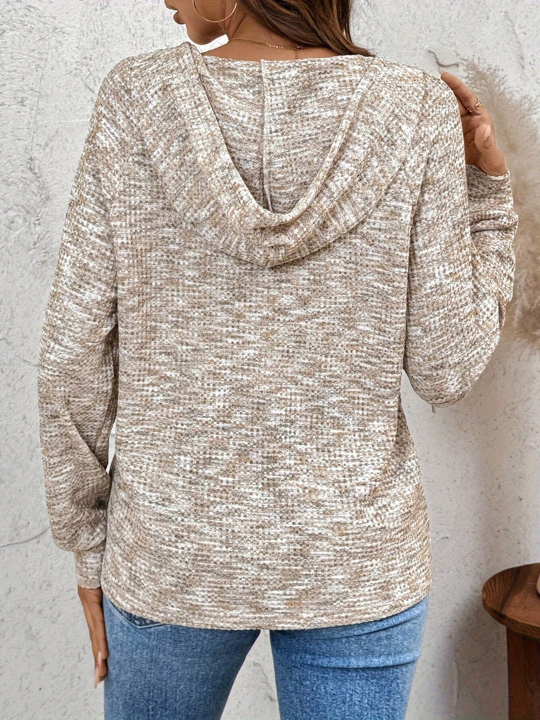 Verity | Button-Up Hooded Sweatshirt