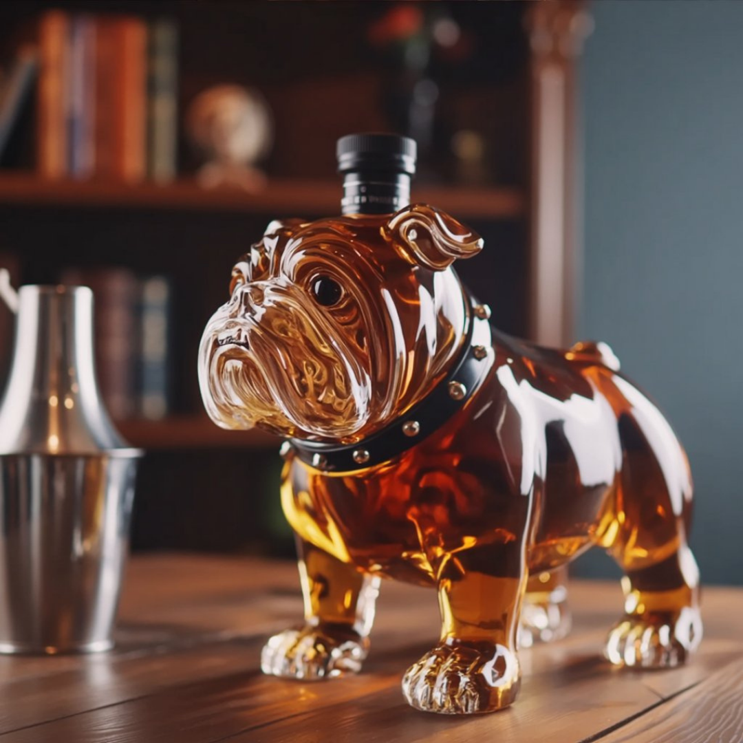 Frank | Whisky Bottle Bulldog Design