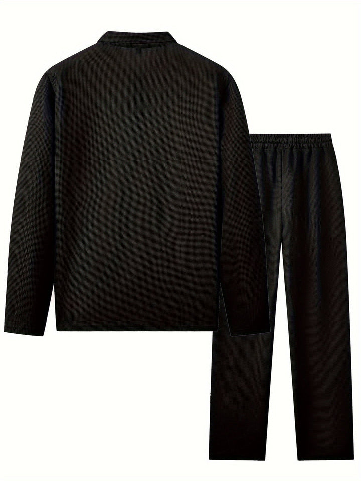 Oliver | Relaxed Textured Two-Piece Set