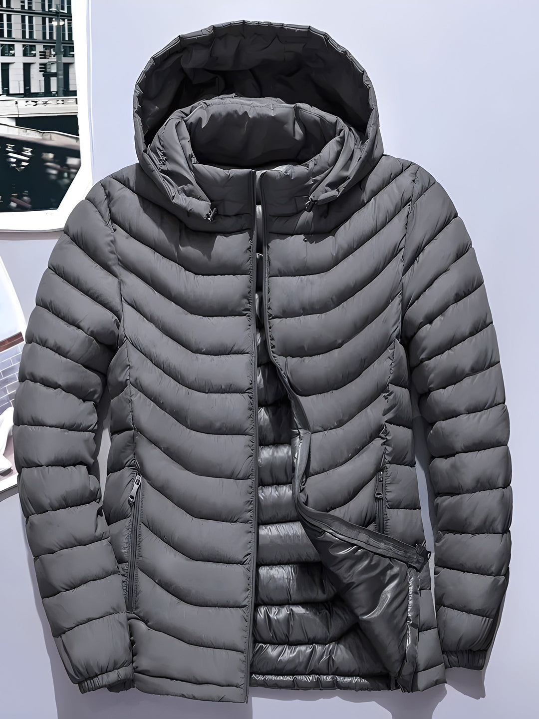 Owen | Hooded Quilted Puffer Jacket
