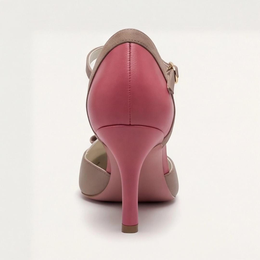 Alana | Comfortable Color Block Heels
