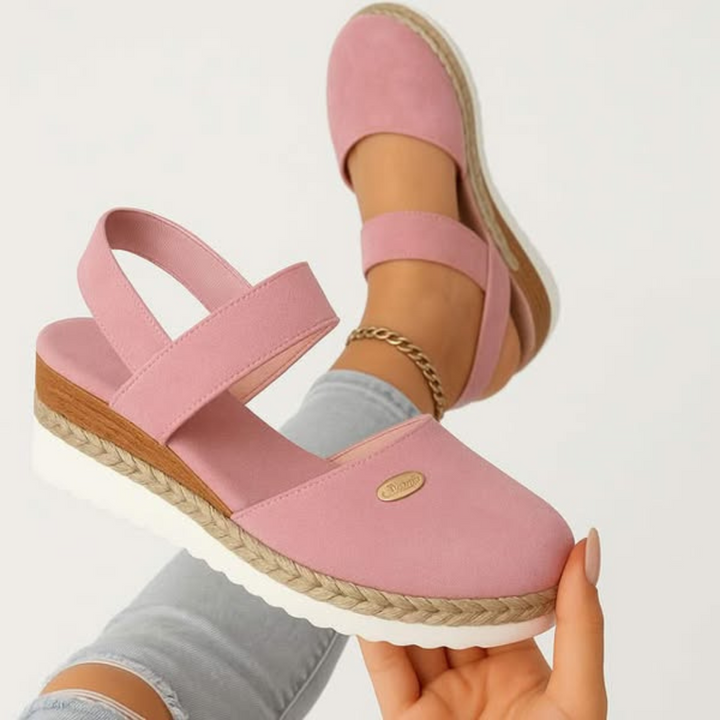 Ruth | Cushioned Wedge Sandals