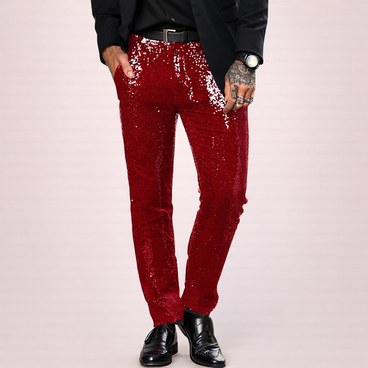 Byron | Shimmering Statement Trousers