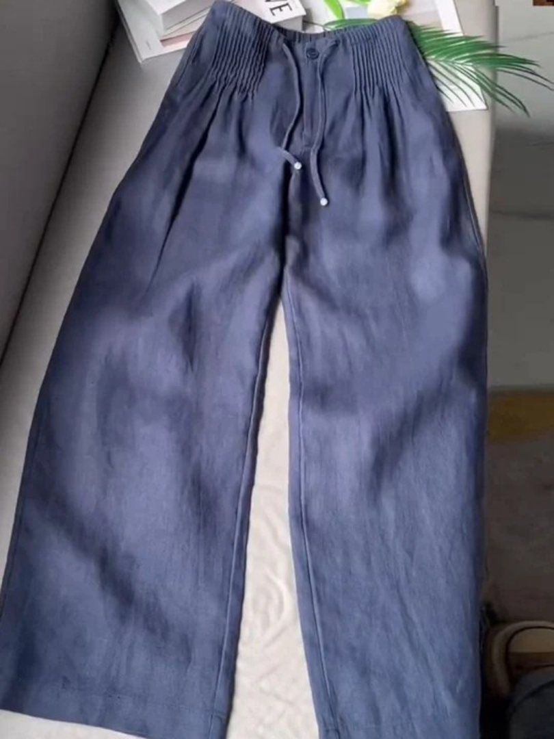 Camilla | Elegant Wide Leg Lace Trousers