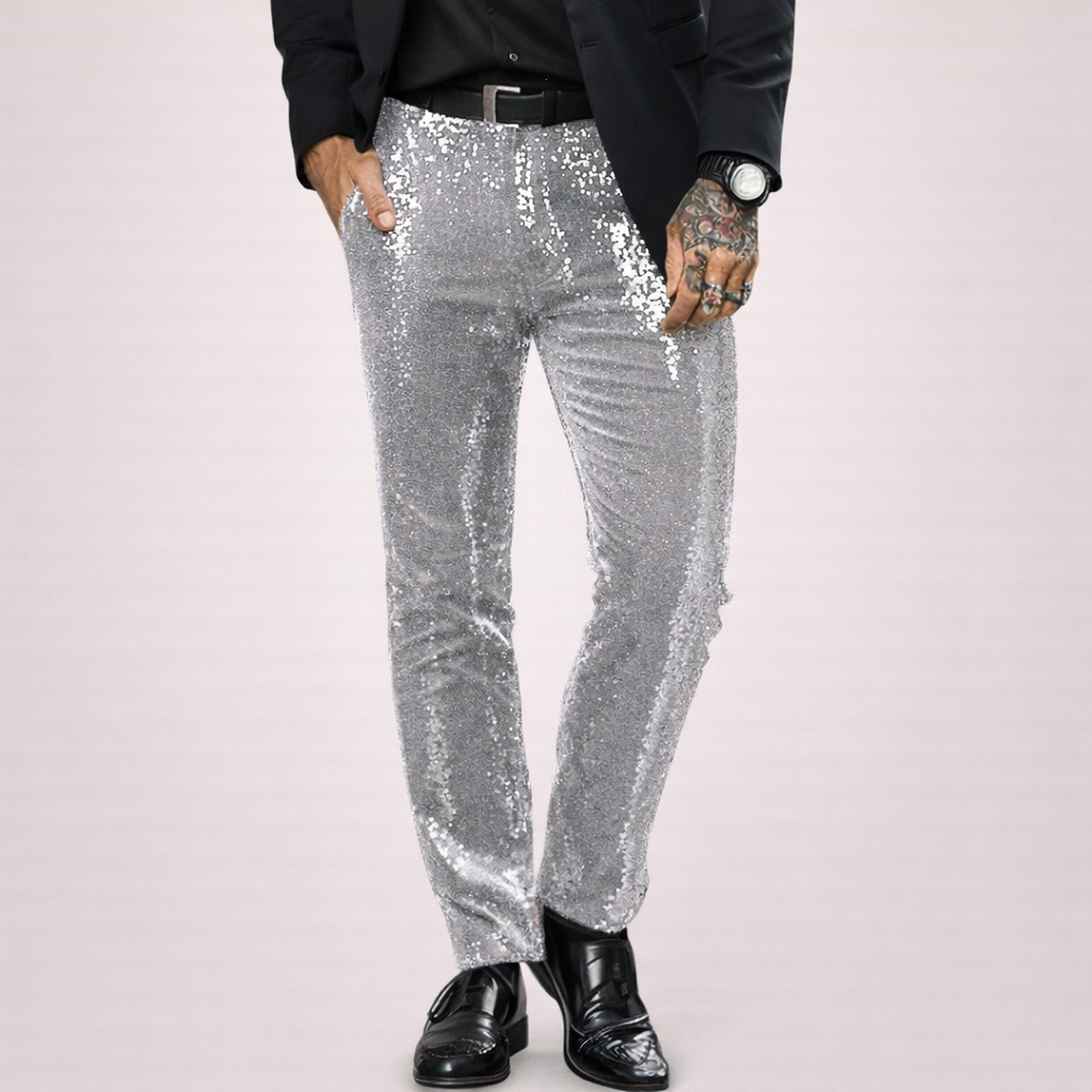 Byron | Shimmering Statement Trousers