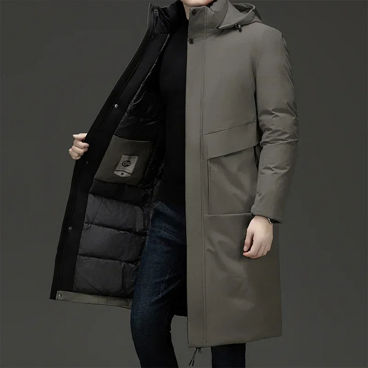 Lawrence | Long Hooded Winter Coat