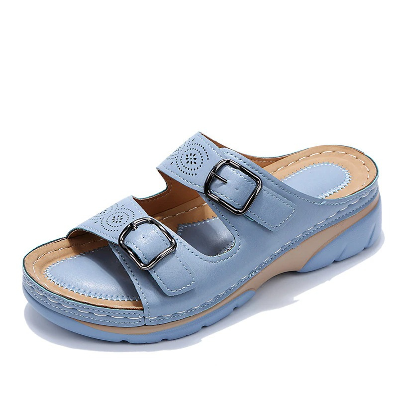 Genevieve | Cushioned Comfort Sandals