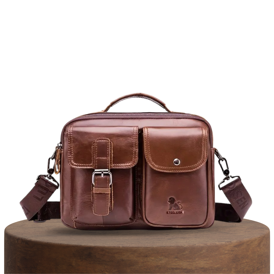 Lesley | Classic Two Pocket Shoulder Bag