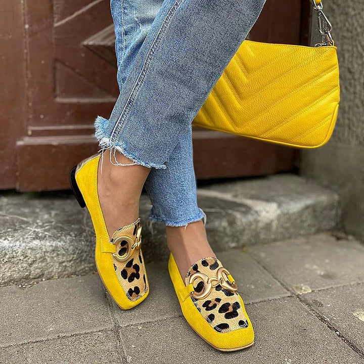 Velma | Stylish Leopard Print Loafers