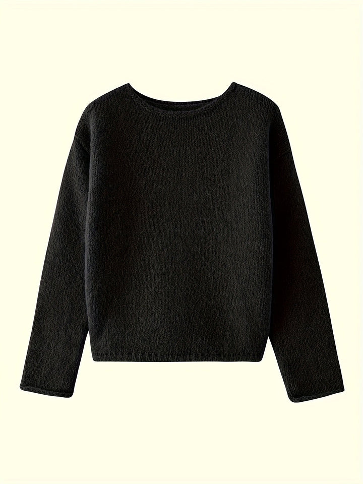 Noreen | Relaxed Crew Neck Jumper
