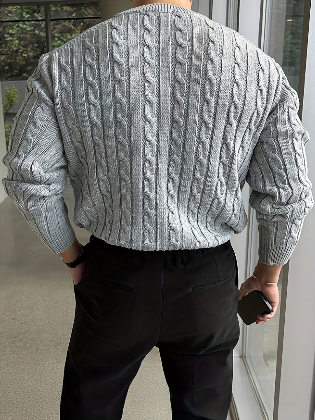 Preston | Twisted Cable Pullover Jumper