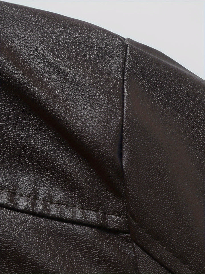 Roman | Stand-Collar Moto Jacket